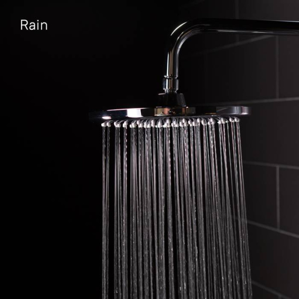 Душевой гарнитур с верхней лейкой хром IDDIS Ray (RAYSB3Fi76)